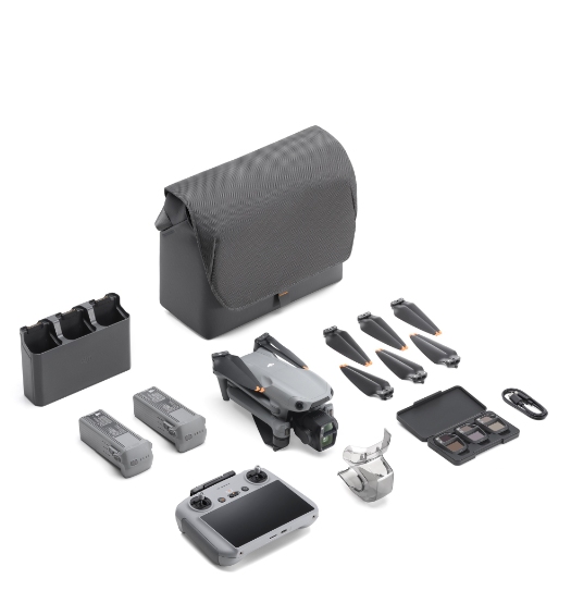 dji air 3S fly more kit rc 2 v krabici
